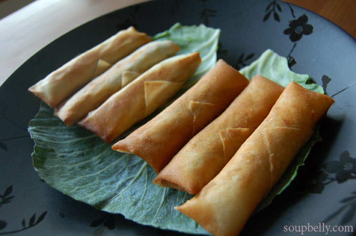 Spring rolls are healthier than donuts. Why? Because I said so.