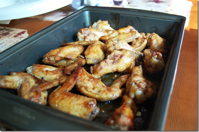 Grilled Chicken Wings with Hoisin Sauce and Honey - Soupbelly