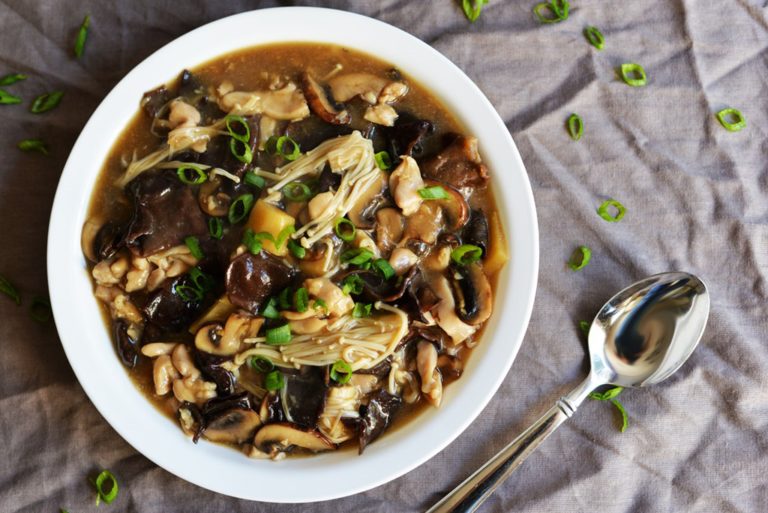 Chicken with 3 Kinds of Mushroom in Oyster Sauce - Soupbelly